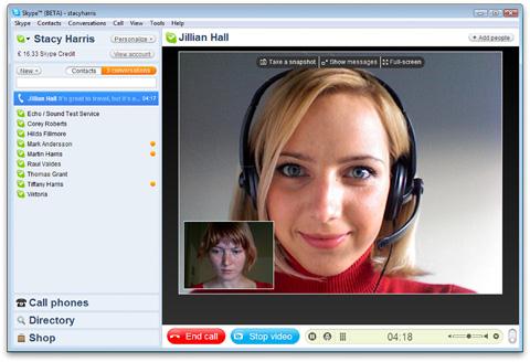 Skype x&#305;zmeti 3D formatqa tayar