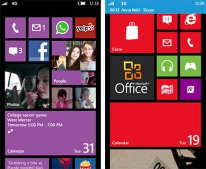 Microsoft-t&#305;n Windows Phone 8 ham mobilli operatsiyal&#305;q sistemas&#305;